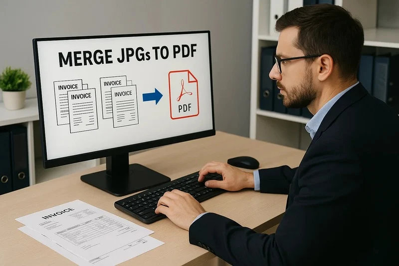 merge invoices into one pdf